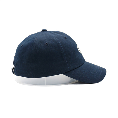 Reinforced Embroidered Logo Baseball Cap With Custom Color Seams