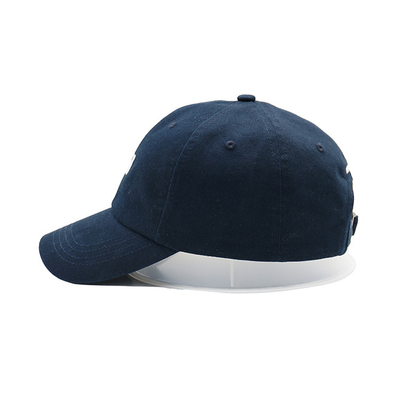 Reinforced Embroidered Logo Baseball Cap With Custom Color Seams