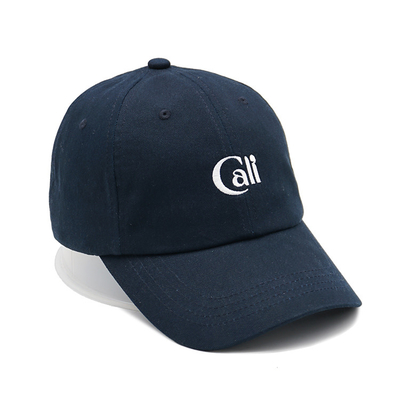 Reinforced Embroidered Logo Baseball Cap With Custom Color Seams