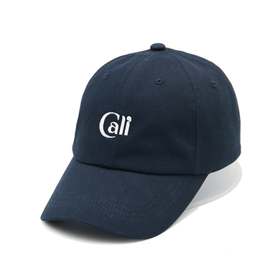 Reinforced Embroidered Logo Baseball Cap With Custom Color Seams