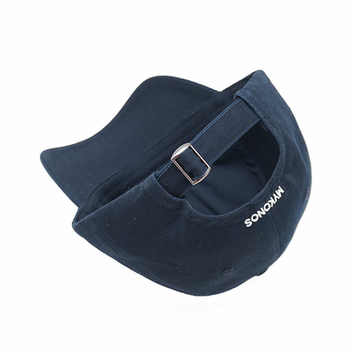Reinforced Embroidered Logo Baseball Cap With Custom Color Seams