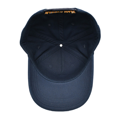 Constructed 5 Panel Baseball Cap With Matching Stitching Reinforced Seams Soft Sweatband