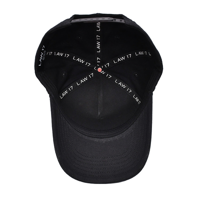 Embroidered Custom Baseball Cap With Reinforced Seams Profile Crown And Adjustable Strap