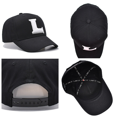 Embroidered Custom Baseball Cap With Reinforced Seams Profile Crown And Adjustable Strap