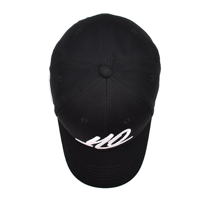 Customize Front Panel 6 Panel Constructured Baseball Cap With Embroidered Logo