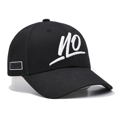 Customize Front Panel 6 Panel Constructured Baseball Cap With Embroidered Logo