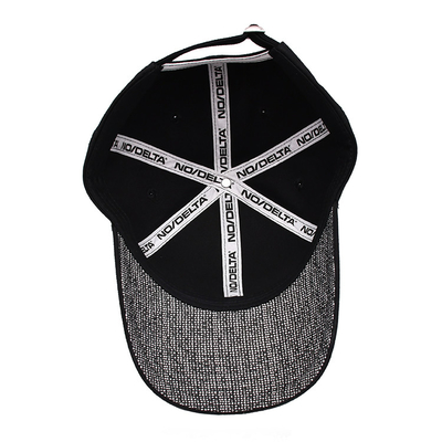 Customize Front Panel 6 Panel Constructured Baseball Cap With Embroidered Logo
