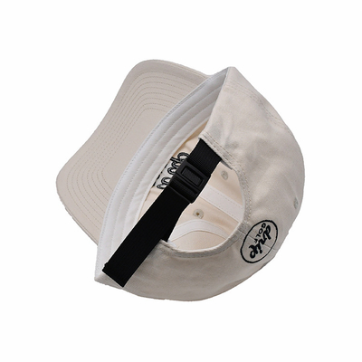 Custom Embroidered Baseball Cap With  Adjustable Strap And Metal Buckle
