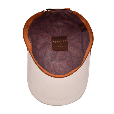 Custom Caps With Curved Brim And Adjustable Metal Buckle Closure Velcro Strap