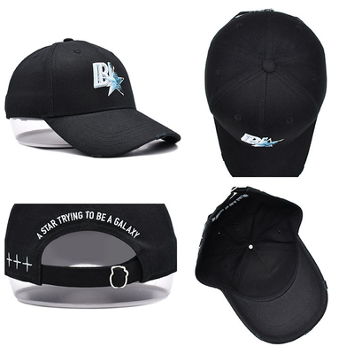 Embroidered Baseball Cap With Custom Metal Buckle Can Replace To Your Logo