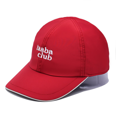 Embroidered Baseball Cap With Curved Visor For Daily Wear Sublimation Lining