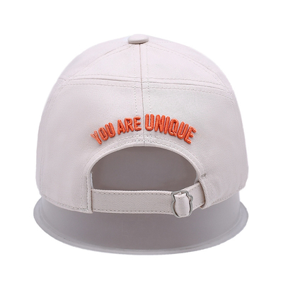 Custom Full Seasons Baseball Cap Factory White Baseball Cap With Detailed Craftsmanship