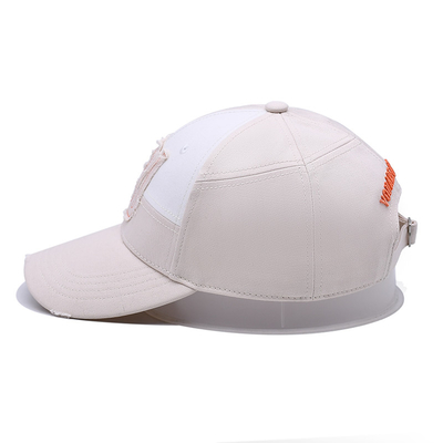 Custom Full Seasons Baseball Cap Factory White Baseball Cap With Detailed Craftsmanship