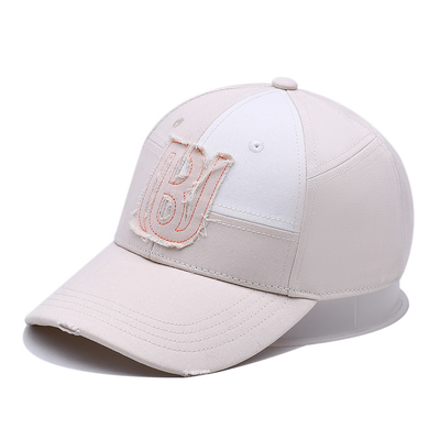 Custom Full Seasons Baseball Cap Factory White Baseball Cap With Detailed Craftsmanship