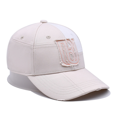 Custom Full Seasons Baseball Cap Factory White Baseball Cap With Detailed Craftsmanship
