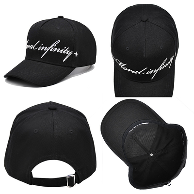 100% Cotton Structured Crown Curved Visor Baseball Caps For Any Age