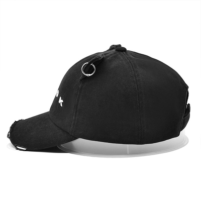 Curved Visor 6 Panel Baseball Cap Customize Your Style with Cotton With Distressed
