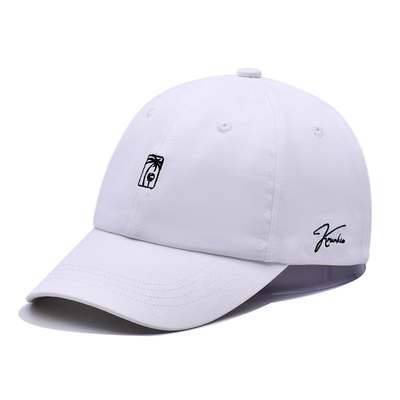 6 Eyelets Six-Panel Baseball Cap For Personalization Embroidery
