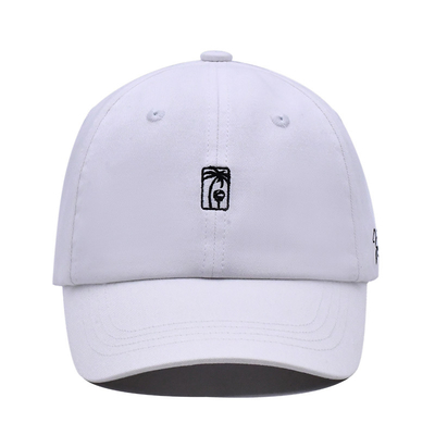 6 Eyelets Six-Panel Baseball Cap For Personalization Embroidery