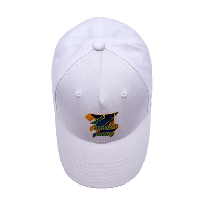 Structured Five-Panel Baseball Cap With Embroidered Logo Branding