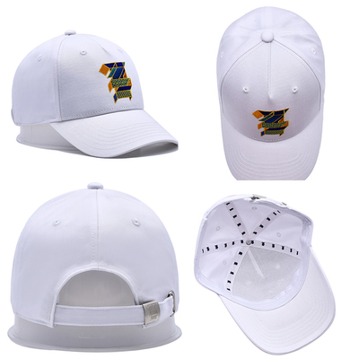 Structured Five-Panel Baseball Cap With Embroidered Logo Branding