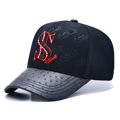 Adjustable Strap And Structured Design 6 Panel Baseball Cap For Personalization