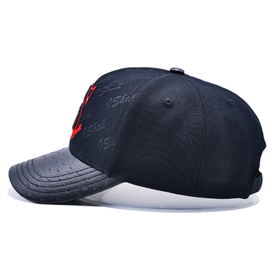 Adjustable Strap And Structured Design 6 Panel Baseball Cap For Personalization