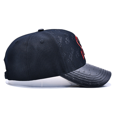 Adjustable Strap And Structured Design 6 Panel Baseball Cap For Personalization