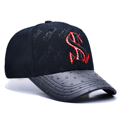 Adjustable Strap And Structured Design 6 Panel Baseball Cap For Personalization