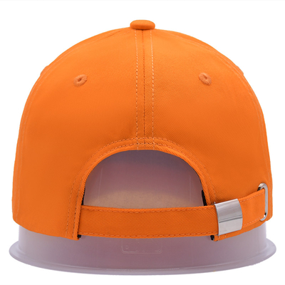Structed Front Panel Six-Panel Baseball Cap Cotton Fabric With Embroidery Logo