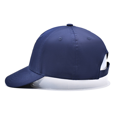 Stylish 5 Panel Baseball Cap In Cotton Fabric With Embroidered Logo And Stitching