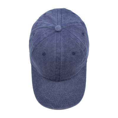 Unstructured Front Panel Six-Panel Baseball Cap With 6 Eyelets Can Custom Your Logo