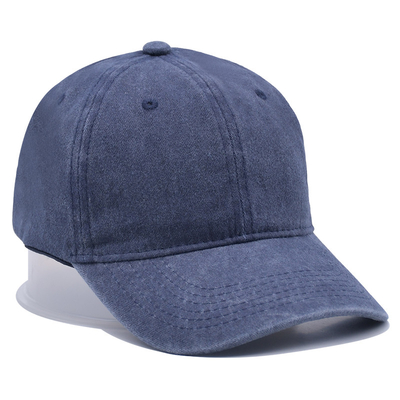 Unstructured Front Panel Six-Panel Baseball Cap With 6 Eyelets Can Custom Your Logo