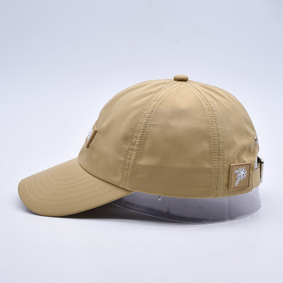 Quality Factory Professional 6 Panels Baseball Cap Manufacture With Rubber Patch