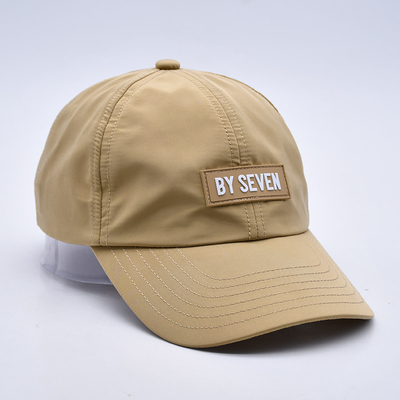 Quality Factory Professional 6 Panels Baseball Cap Manufacture With Rubber Patch
