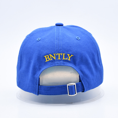 Customized Embroidered Logo Unstructured 6 Panel Baseball Cap With Curved Visor