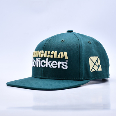 3D Embroidery Logo Stylish Quality 6 Panels Snapback Hat Hot Selling