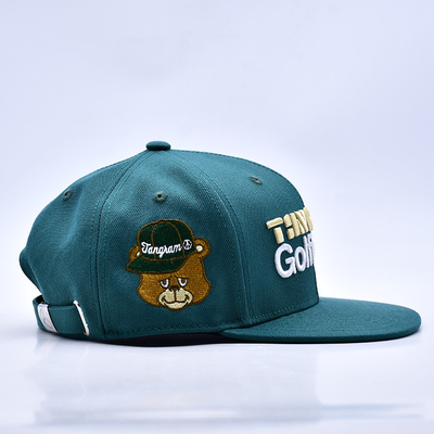 3D Embroidery Logo Stylish Quality 6 Panels Snapback Hat Hot Selling