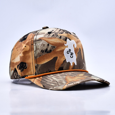 Structured Crown Customized Baseball Cap Embroidery Cap For Corporate Events And Promotions