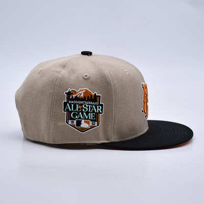 embroidery Customized Logo Lightweight Snapback Caps for Custom Requirements