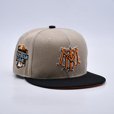 embroidery Customized Logo Lightweight Snapback Caps for Custom Requirements