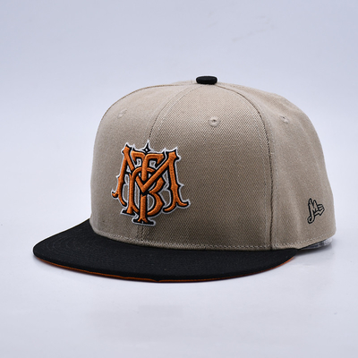 embroidery Customized Logo Lightweight Snapback Caps for Custom Requirements
