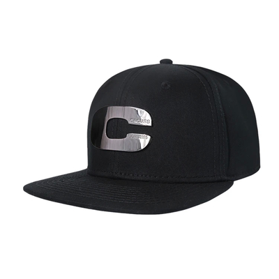 Breathable Cotton Snapback Caps with Flat Visor