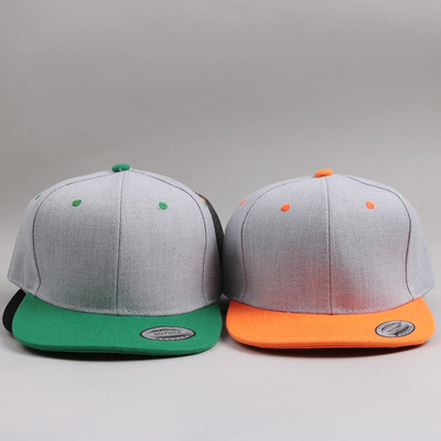 Factory Price Durable Flat Brim Snapback Hats with Excellent Performance