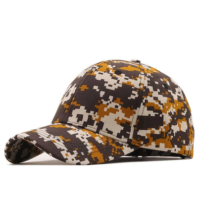 Fashion Four Season 6 Panel Baseball Cap Jungle Military Hats For Adults