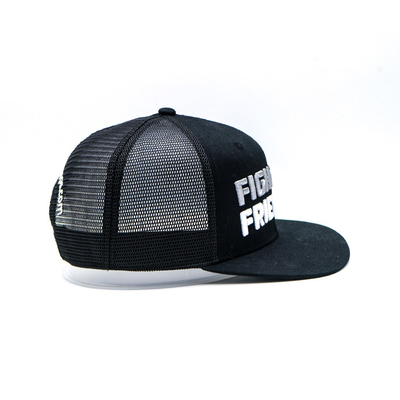 Embroidered Trucker Cap / Snapback Trucker Cap with Plastic Snapback And Custom Logo