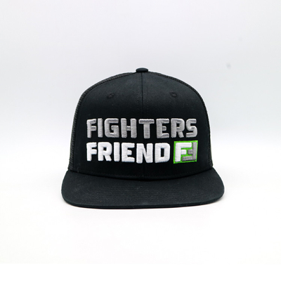 Embroidered Trucker Cap / Snapback Trucker Cap with Plastic Snapback And Custom Logo