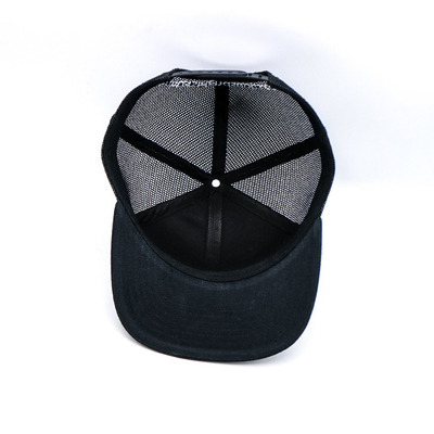 Embroidered Trucker Cap / Snapback Trucker Cap with Plastic Snapback And Custom Logo