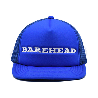 Embroidered Logo All Season Hat 6-Panel Constructed Caps With Sponge Visor And Front Panel
