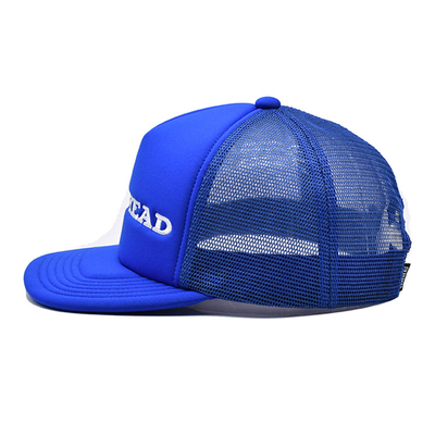 Embroidered Logo All Season Hat 6-Panel Constructed Caps With Sponge Visor And Front Panel